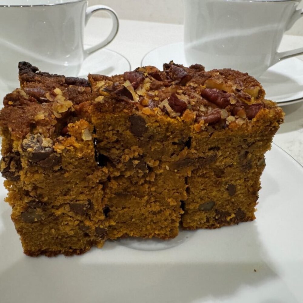 GF Pumpkin Chocolate Loaf Bread