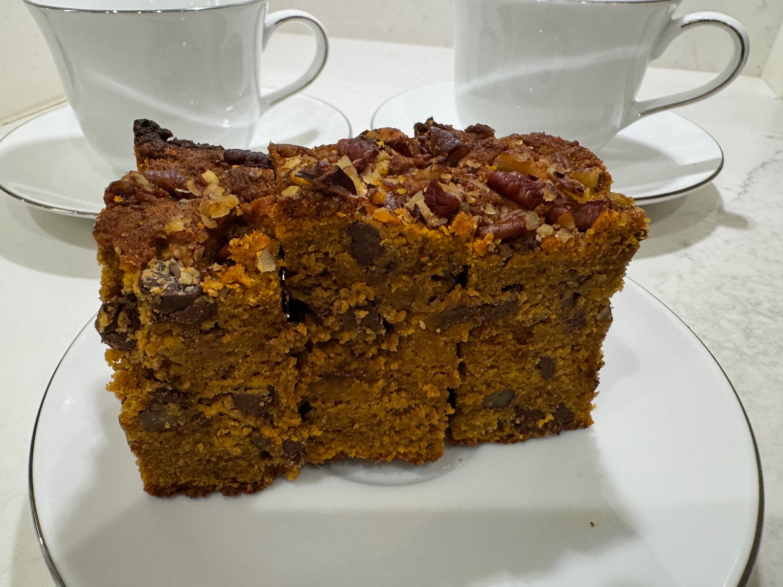 GF Pumpkin Chocolate Loaf Bread